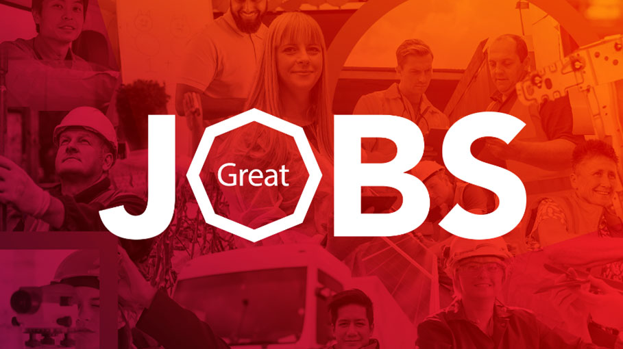 Great jobs podcast widget image cover