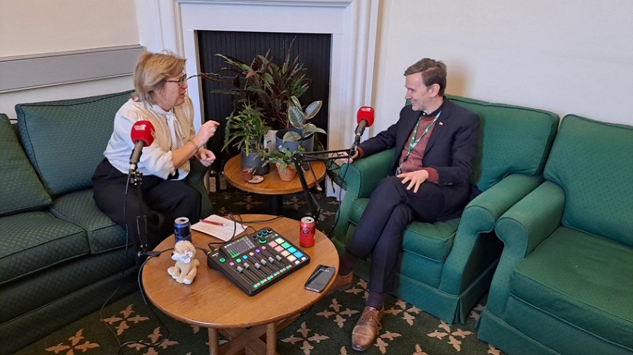in conversation with main podcast cover