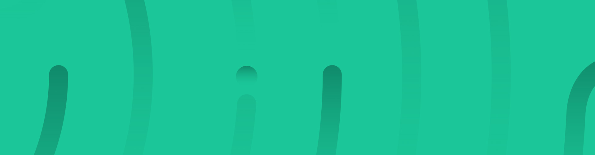 light green web banner